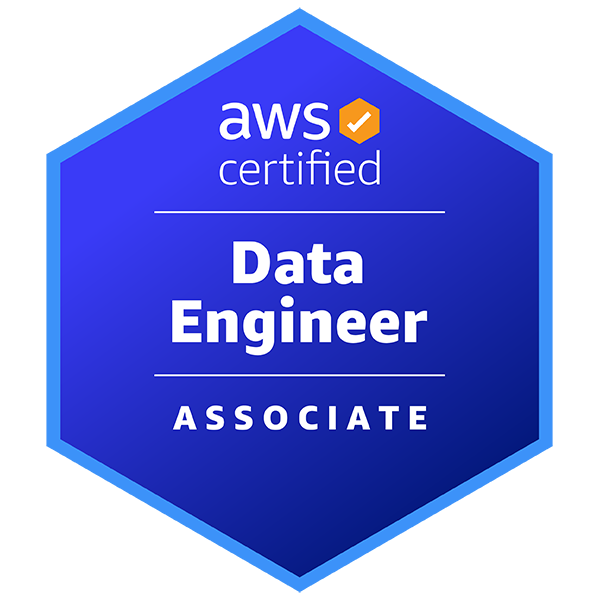 AWS Certified Data Engineer – Associate badge